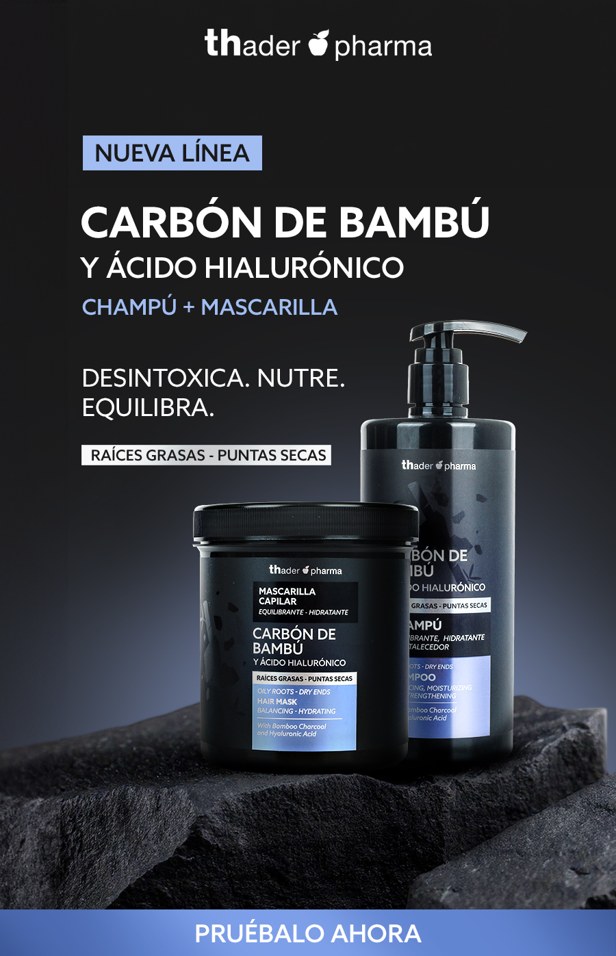 carbón bambú chamú y mascarilla