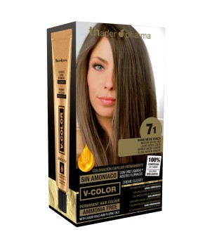 Kit de tinta sem amoníaco para um cheiro agradável com ouro líquido V-Color