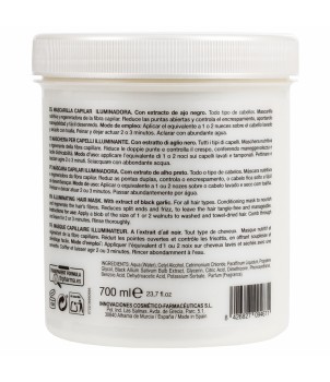 Mascarilla con extracto de Ajo Negro