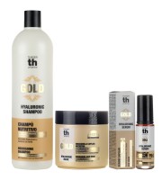 Pack 3 productos Champú + Mascarilla + SérumHyaluronic Gold 