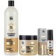  Embalar 3 produtos Shampoo Máscara Soro Hyaluronic Gold