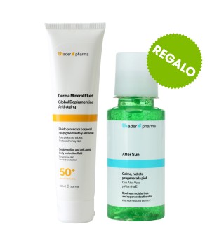 Fluide de protection corporelle dépigmentant et anti-âge Derma Mineral Fluid