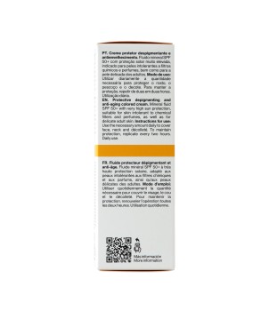 Creme protetor despigmentante e antienvelhecimento Derma Mineral Fluid