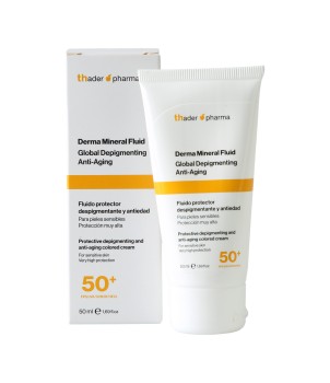 Creme protetor despigmentante e antienvelhecimento Derma Mineral Fluid