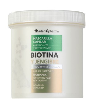 Máscara biotina e gengibre