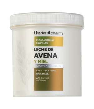 Máscara capilar de leite de aveia e mel