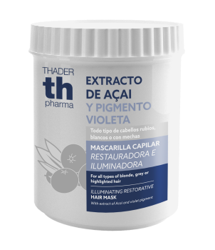 Mascarilla con Extracto de Açai y Pigmento Violeta