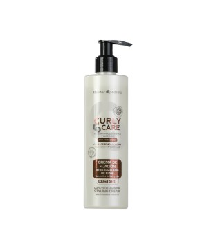 Crème de fixation revitalisante des boucles sans rinçage Custard Curly Care