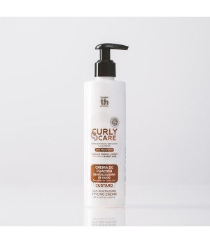 Crema de fijación revitalizadora de rizos sin aclarado Custard Curly Care