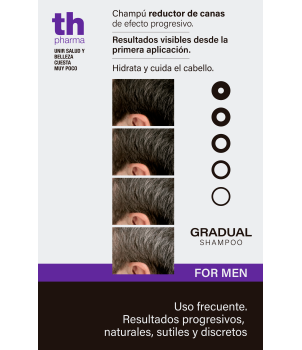 Shampooing réducteur des cheveux blancs à effet progressif Gradual Shampoo