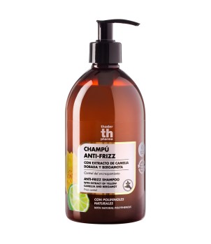 Shampoo with extract of yellow Camellia and Bergamot Polyphenols