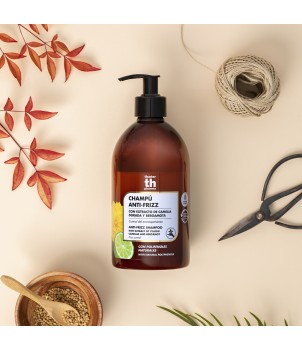 Shampoo with extract of yellow Camellia and Bergamot Polyphenols