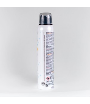 Fotoprotector corporal transparente pediátrico en spray